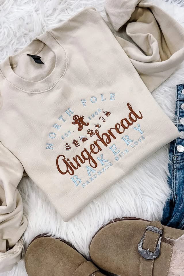 Gingerbread Crewneck