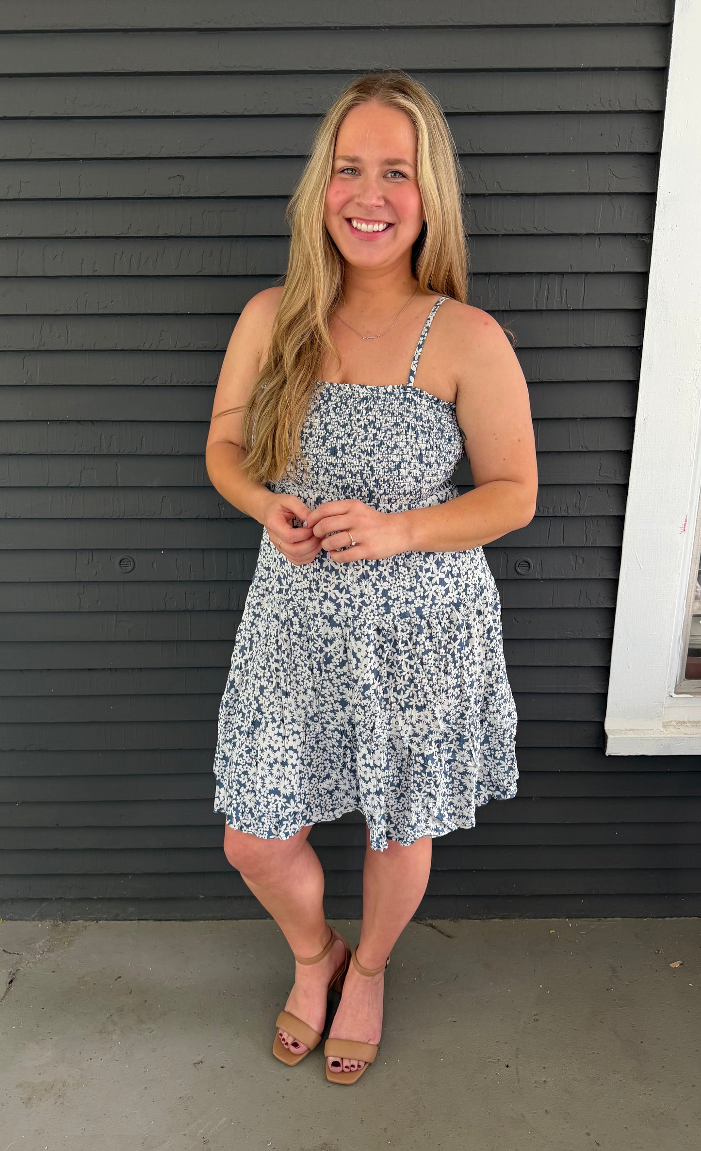 Floral Tiered Dress