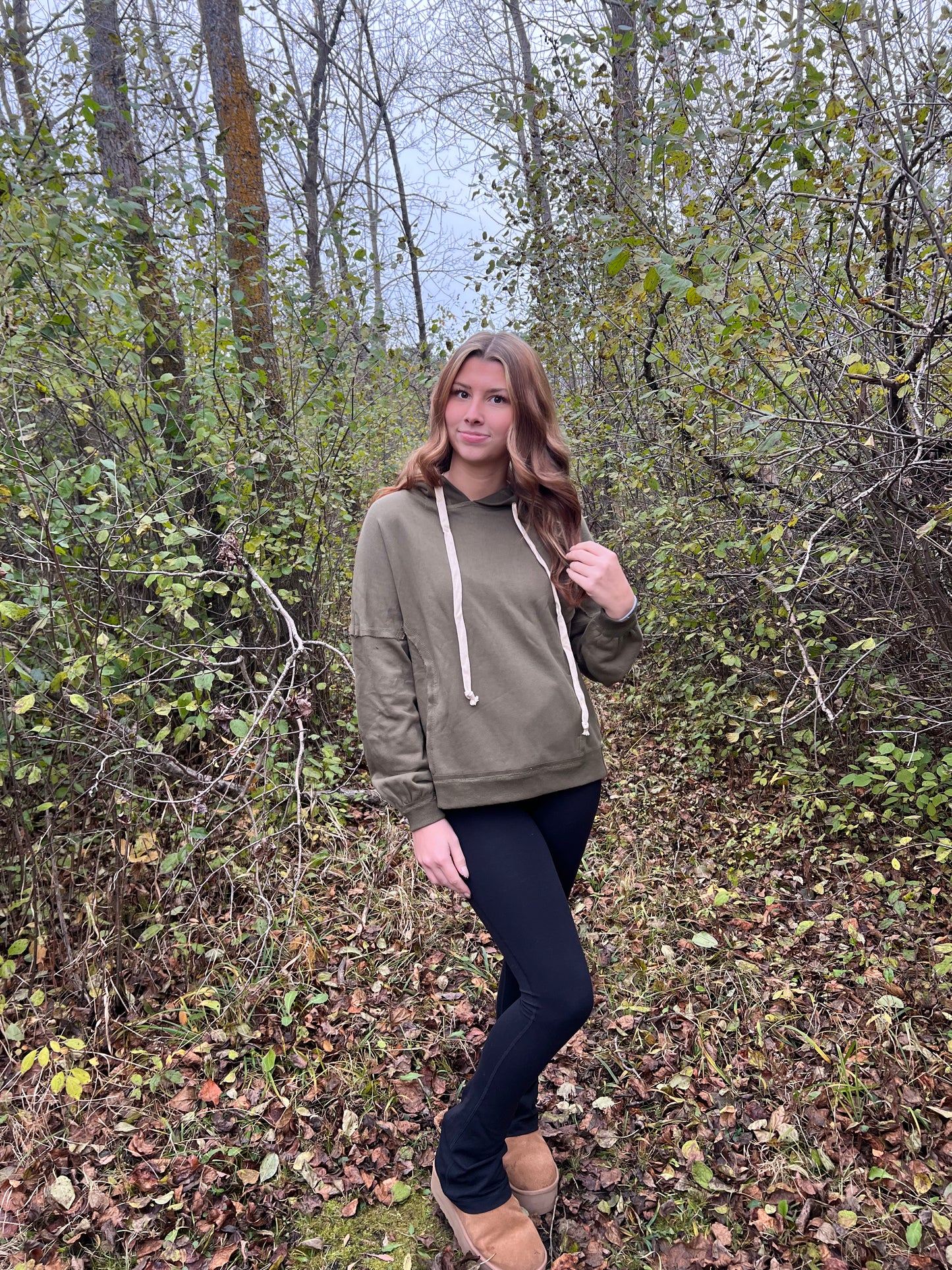 Drawstring Long Sleeve