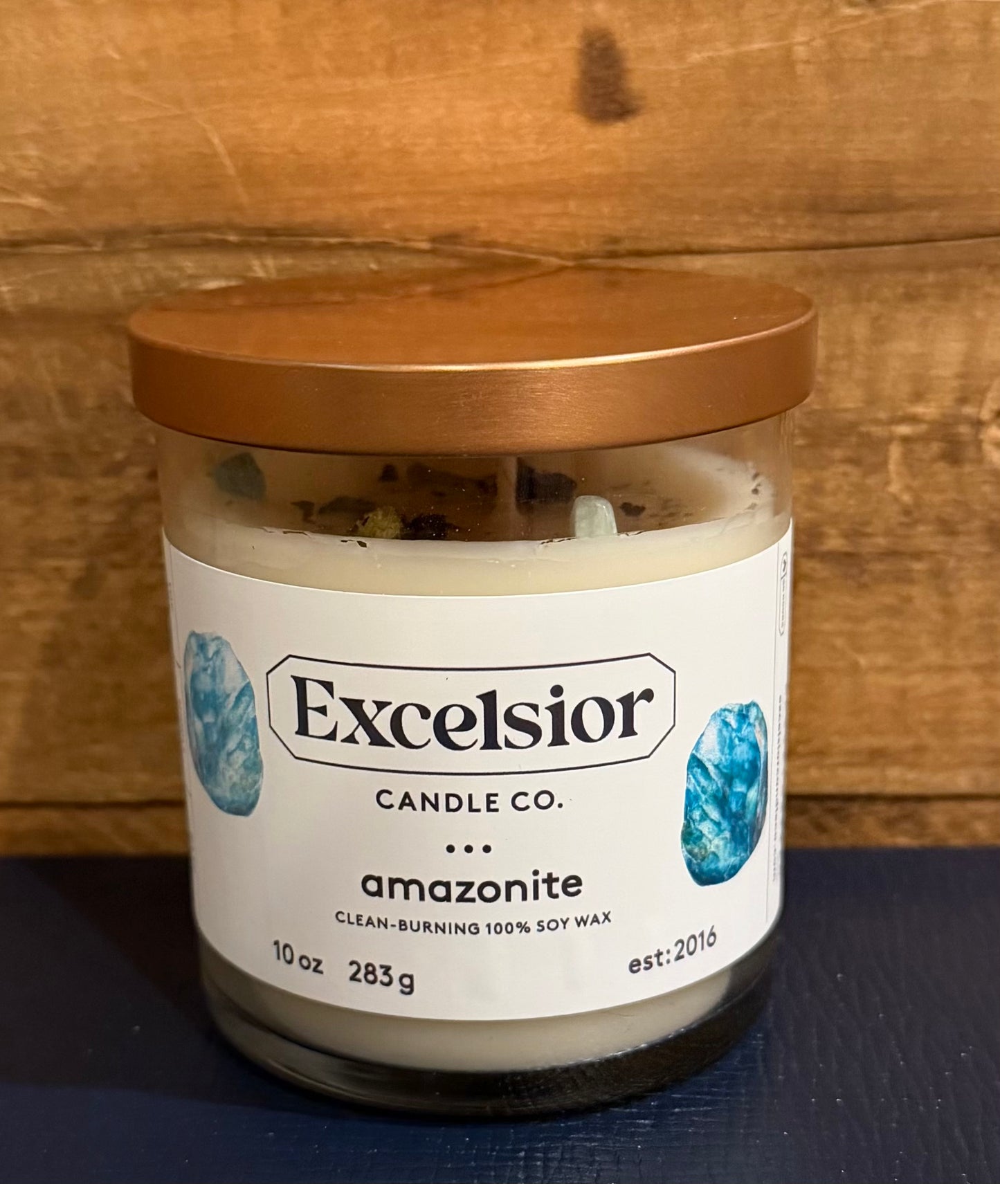 Amazonite Soy Candle