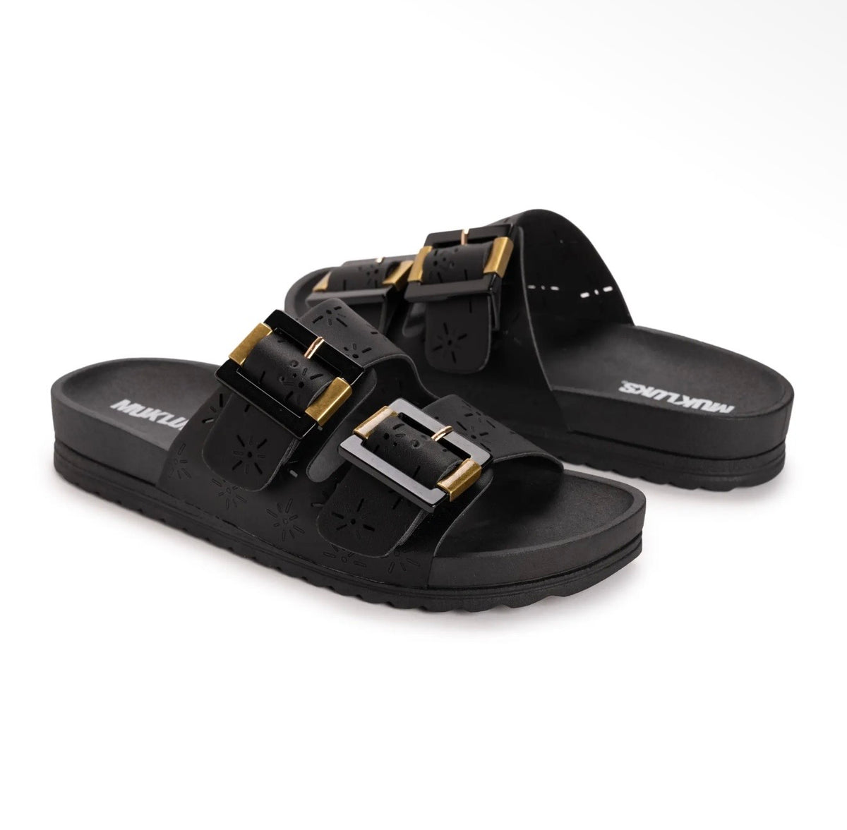 Muk Luk Grand Cayman Perforated Sandal