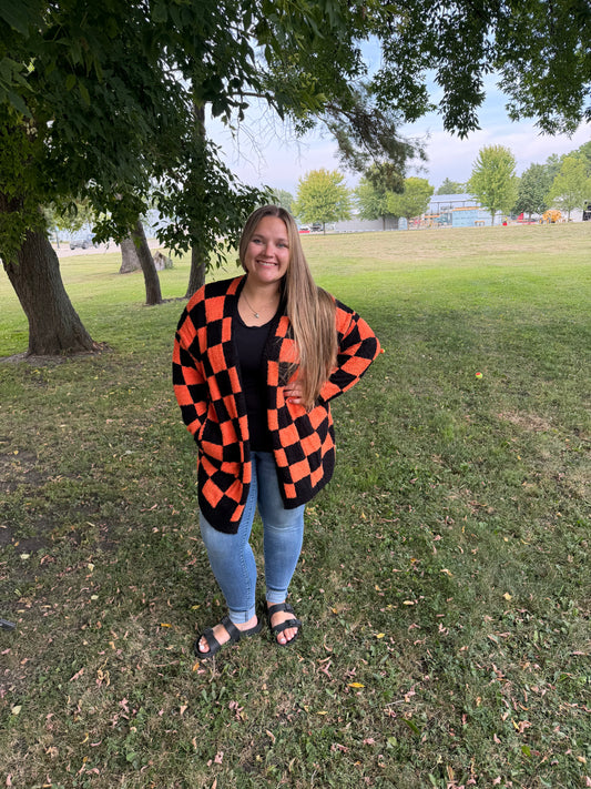 Reversible Cloud Cardigan