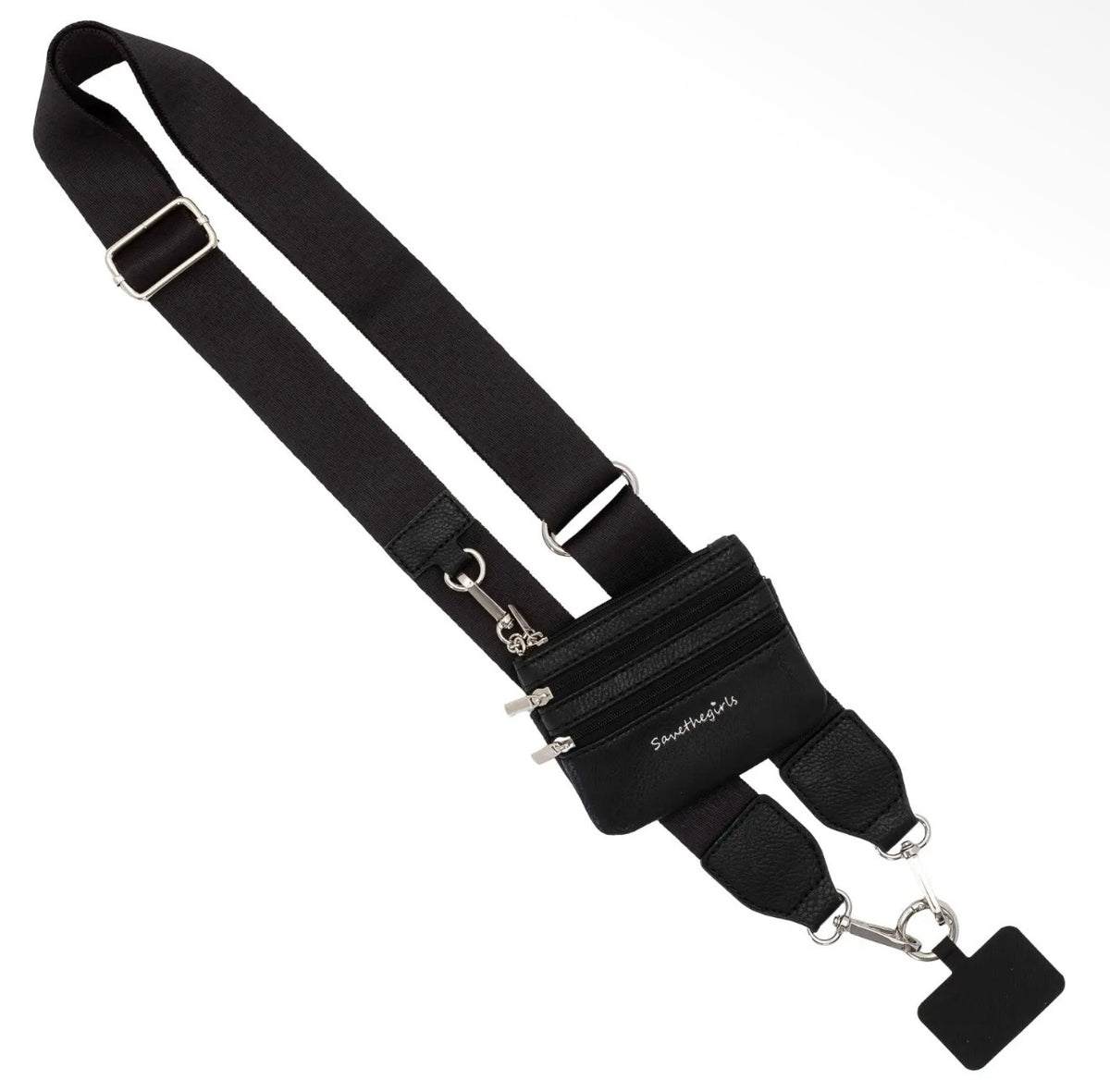 Black w/ Silver Clip & Go