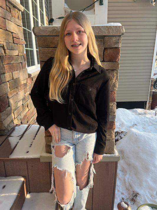 Super Soft Button Up