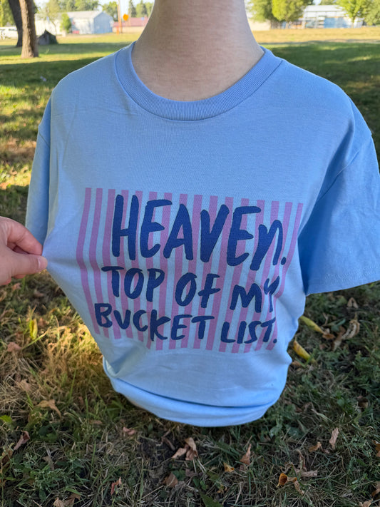 Bucket List Graphic Tee
