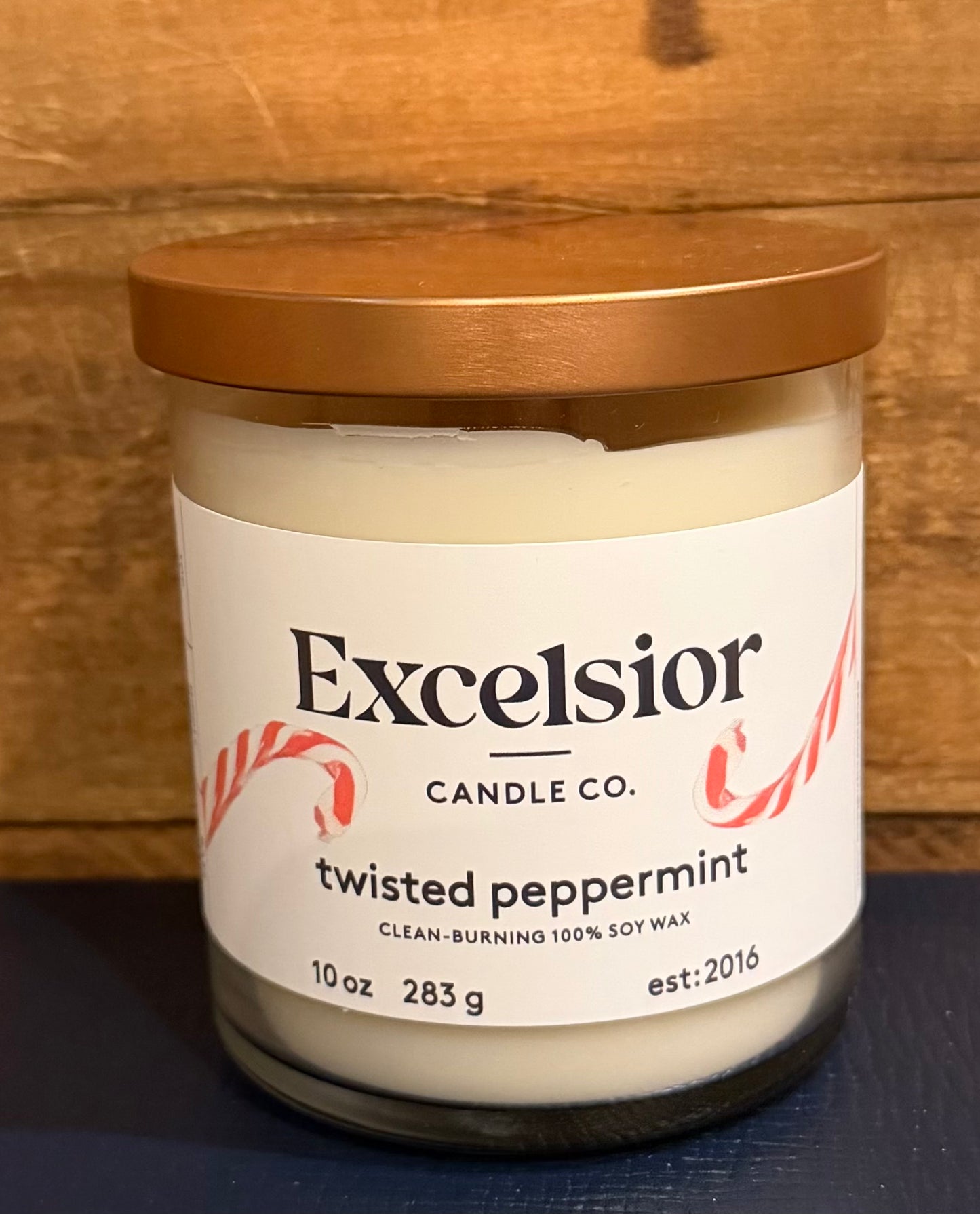 Twisted Peppermint Soy Candle